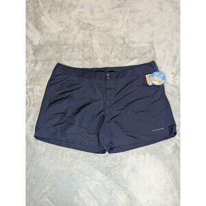 NWT Women's Columbia PFG Omni-shade Shorts - 3X- Navy Blue